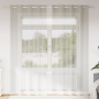 Cortinas con cortinas 2 pcs Crema 140 x 225 cm Poliéster