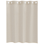 Cortinas con cortinas 2 pcs Arena 140 x 140 cm Poliéster