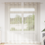 Cortinas con cortinas 2 pcs Arena 140 x 245 cm Poliéster