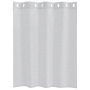 Cortinas con cortinas 2 pcs Gris claro 140 x 140 cm Poliéster