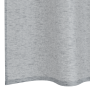 Cortinas con cortinas 2 pcs Gris oscuro 140 x 140 cm Poliéster