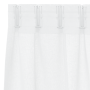 Cortinas con cortinas 2 pcs Blanco 140 x 225 cm Poliéster