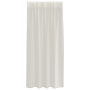 Cortinas con cortinas 2 pcs Crema 140 x 175 cm Poliéster