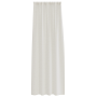 Cortinas con cortinas 2 pcs Crema 140 x 245 cm Poliéster