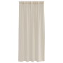 Cortinas con cortinas 2 pcs Arena 140 x 175 cm Poliéster