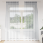 Cortinas con cortinas 2 pcs Gris oscuro 140 x 245 cm Poliéster