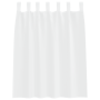 Cortinas con cortinas 2 pcs Blanco 140 x 140 cm Poliéster