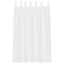Cortinas con cortinas 2 pcs Blanco 140 x 175 cm Poliéster