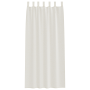 Cortinas con cortinas 2 pcs Crema 140 x 245 cm Poliéster