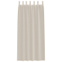 Cortinas con cortinas 2 pcs Arena 140 x 260 cm Poliéster