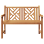 Banco de jardín Marrón 228 x 60 x 90 cm Madera de teca maciza