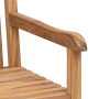 Banco de jardín Marrón 228 x 60 x 90 cm Madera de teca maciza