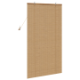 Persianas y Toldos para Ventanas Marrón Claro 80 x 160 cm Bambú