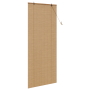 Persianas y Toldos para Ventanas Marrón Claro 80 x 220 cm Bambú