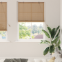 Persianas y Toldos para Ventanas Marrón Claro 110 x 220 cm