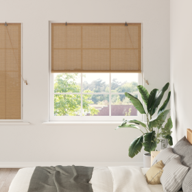Persianas y Toldos para Ventanas Marrón Claro 150 x 160 cm