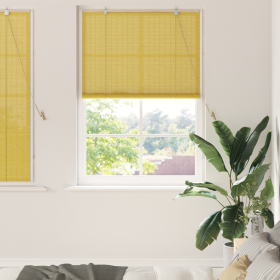 Persianas y Toldos para Ventanas Amarillo 100 x 160 cm Bambú