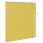 Persianas y Toldos para Ventanas Amarillo 140 x 160 cm Bambú