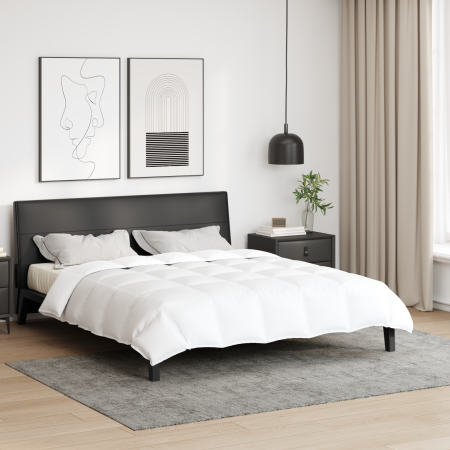 Colchas y Duvets Blanco 240 x 200 cm Plumas
