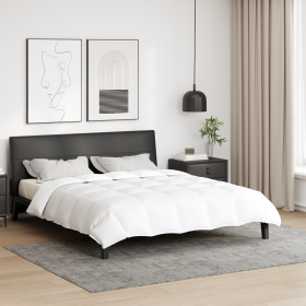 Colchas y Duvets Blanco 240 x 260 cm Plumas