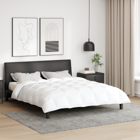 Colchas y Fundas Nórdicas Blanco 260 x 220 cm Plumas