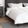 Colchas y Duvets Blanco 200 x 220 cm Plumas