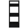 Shelf / space divider made of black pine wood 41x35x91 cm by vidaXL, Bookcases and shelves - Ref: Foro24-813863, Price: 36,91...