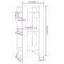 Shelf / space divider made of black pine wood 41x35x91 cm by vidaXL, Bookcases and shelves - Ref: Foro24-813863, Price: 36,91...