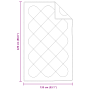 Colchas y Duvets Blanco 135 x 220 cm Microfibra