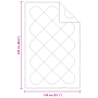 Colchas y Duvets Blanco 140 x 220 cm Microfibra