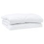 Colchas y Duvets Blanco 260 x 220 cm Microfibra