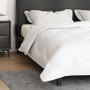 Colchas y Duvets Blanco 260 x 220 cm Microfibra