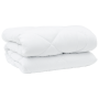 Colchas y Duvets Blanco 200 x 220 cm Microfibra