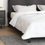 Colchas y Duvets Blanco 200 x 220 cm Microfibra