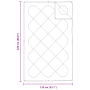 Colchas y Duvets Blanco 135 x 220 cm Microfibra