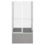 Jaula de pájaros acero galvanizado gris 111x107x211,5 cm de vidaXL, Pies y jaulas para pájaros - Ref: Foro24-171551, Precio: ...