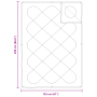 Colchas y Duvets Blanco 155 x 220 cm Microfibra
