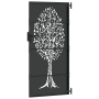 Puerta de jardín Otro Negro 100 x 175 cm
