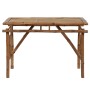 Folding bamboo garden table 115x50x75 cm by vidaXL, Garden tables - Ref: Foro24-341745, Price: 114,85 €, Discount: %