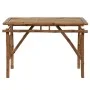 Folding bamboo garden table 115x50x75 cm by vidaXL, Garden tables - Ref: Foro24-341745, Price: 112,24 €, Discount: %
