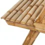 Bamboo picnic table 115x115x81 cm by vidaXL, Garden tables - Ref: Foro24-341754, Price: 137,98 €, Discount: %