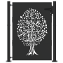 Puerta de jardín Otro Negro 105 x 125 cm