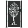 Puerta de jardín Otro Negro 105 x 175 cm