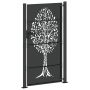 Puerta de jardín Otro Negro 105 x 175 cm