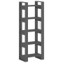 Graues Massivholzregal/Raumteiler 60x35x160 cm von vidaXL, Bücherregale und Regale - Ref: Foro24-813891, Preis: 66,61 €, Raba...