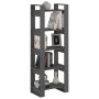 Graues Massivholzregal/Raumteiler 60x35x160 cm von vidaXL, Bücherregale und Regale - Ref: Foro24-813891, Preis: 66,61 €, Raba...