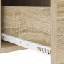 Cajoneras de Noche con cajón 2 pcs Roble Sonoma 30 x 48 x 61 cm