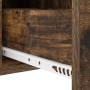 Cajoneras de Noche 2 pcs Roble ahumado 30 x 48 x 61 cm