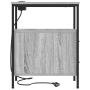 Cajoneras de Noche con cajón 2 pcs Gris sonoma 30 x 48 x 61 cm
