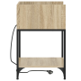 Cajoneras de Noche 2 pcs Roble Sonoma 40 x 40 x 61 cm